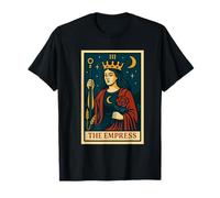 La Emperatriz Tarot Tarjeta gótica Halloween Grim Reaper Oculto Camiseta