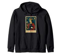 La Emperatriz Tarot Tarjeta gótica Halloween Grim Reaper Oculto Sudadera con Capucha