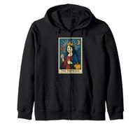 La Emperatriz Tarot Tarjeta gótica Halloween Grim Reaper Oculto Sudadera con Capucha