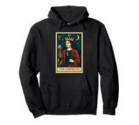 La Emperatriz Tarot Tarjeta gótica Halloween Grim Reaper Oculto Sudadera con Capucha