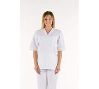 La Empresa GIMA 26129 Pantalones Algodón, Talla XS, Blanco y Azul