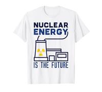 La energía nuclear es la futura central nuclear de radiación Camiseta