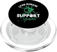 La enfermedad de Lyme apoya la picadura de garrapata del escuadrón Lyme Day PopSockets PopGrip para MagSafe