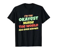 La Enfermera más Buena Que el Mundo ha Conocido Enfermera Divertida Camiseta gráfica económica, Hombre, Negro, M