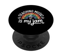 La enseñanza Divertida de la música es mi Profesor Diciendo Jam PopSockets PopGrip Adhesivo
