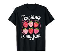La enseñanza es mi Jam Primer día de Clases Maestro de Vuelta a la Escuela 2 Camiseta