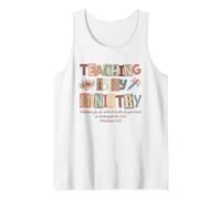 La enseñanza es mi Ministerio Diseño de educador Cristiano Camiseta sin Mangas