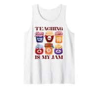 La enseñanza es mi Profesor Lindo de Regreso a la Escuela Camiseta sin Mangas