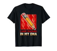 La enseñanza está en mi ADN Pasión Educador de niños Maestro Adulto Camiseta