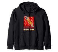La enseñanza está en mi ADN Pasión Educador de niños Maestro Adulto Sudadera con Capucha