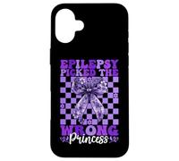 La Epilepsia eligió a la Princesa equivocada Concientización sobre la Epilepsia Carcasa para iPhone 16 Plus