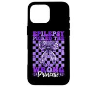 La Epilepsia eligió a la Princesa equivocada Concientización sobre la Epilepsia Carcasa para iPhone 16 Pro MAX