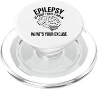 La Epilepsia Es La Prueba De Que Tengo Un Cerebro Cuál Es Su PopSockets PopGrip para MagSafe