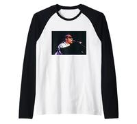 La era de los Personajes Libres de Stevie Wonder 1989 Camiseta Manga Raglan