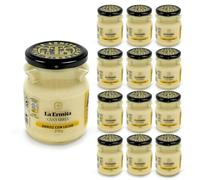 LA ERMITA Arroz con Leche, Postre Lácteo Tradicional en Tarro de Cristal, con Canela y Limón, Sin Gluten, 270 g (Pack 12 unidades)
