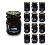 LA ERMITA MermeFruta de Arándanos, Compota Estilo Mermelada con 75% Fruta, Bajo en Azúcar, Sin Gluten ni Conservantes, Tarro de Vidrio 275 g (Pack 12 unidades)