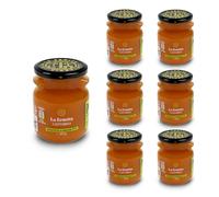 LA ERMITA MermeFruta de Manzana, Compota Estilo Mermelada con 75% Fruta, Toque de Limón, Sin Gluten ni Conservantes, Tarro de Vidrio 275 g (Pack 6 unidades)