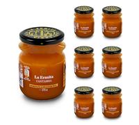 LA ERMITA MermeFruta de Melocotón, Compota Estilo Mermelada con 70% Fruta, Sabor Natural y Sin Conservantes, Tarro de Vidrio 275 g (Pack 6 unidades)