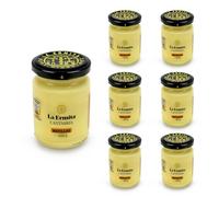 LA ERMITA Natillas, Postre Lácteo Cremoso con Yema de Huevo, Canela y Limón, Sabor Tradicional Artesano, Sin Gluten, 145 g (Pack 6 unidades)