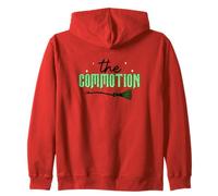 La escoba verde bruja conmoción Sudadera con Capucha