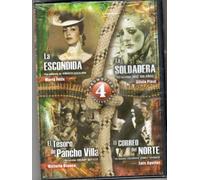 La Escondida & La Soldadera & El Correo Del Norte & El Tesoro De Pancho Villa[ntsc/region 1 and 4 Dvd. Import - Latin America]
