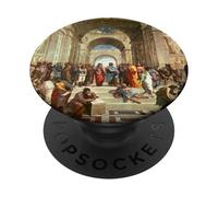 La escuela de Atenas Raphael PopSockets PopGrip Adhesivo