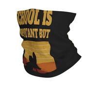 La Escuela Es Importante, Pero El Hockey Es Más Importante. Mujer Hombre Pasamontañas Suave Braga De Cuello Elástica Tubular Pañuelo para Ciclismo Deportes Moto Yoga