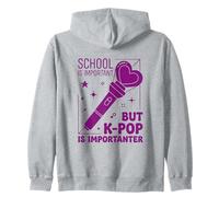 La Escuela es Importante, Pero el K-Pop es Importante, diseño Divertido Sudadera con Capucha
