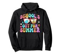 La escuela está fuera de vacaciones de verano Sudadera con Capucha