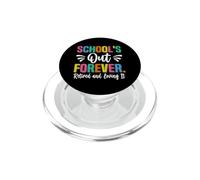La Escuela está Fuera para Siempre jubilada y amándola PopSockets PopGrip para MagSafe