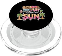 La Escuela fue Divertida Pero es Hora de Tomar una Camiseta PopSockets PopGrip para MagSafe