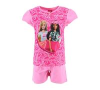 La Esencia Barbie Camiseta y Pantalón Corto para Niña, Pijama Conjunto 2 Piezas para Niñas, Incluye Caja de Regalo, Talla 3 Años | Rosa