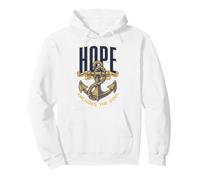 La Esperanza Ancla el Alma Religioso Cristiano Dios Fe Jesús Sudadera con Capucha