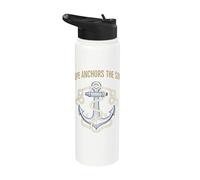 La esperanza ancla el diseño del ancla del alma Stainless Steel Insulated Water Bottle