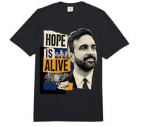 La Esperanza está Viva para los Amantes del Alcalde de Nueva York de Zohran Mamdani Comfort Colors Adult Heavyweight T-Shirt