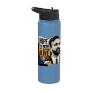La esperanza está viva para los amantes del alcalde de Nueva York de Zohran Mamdani Stainless Steel Insulated Water Bottle