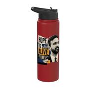La esperanza está viva para los amantes del alcalde de Nueva York de Zohran Mamdani Stainless Steel Insulated Water Bottle