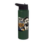 La esperanza está viva para los amantes del alcalde de Nueva York de Zohran Mamdani Stainless Steel Insulated Water Bottle