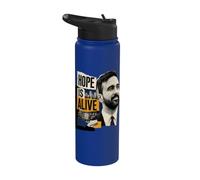 La esperanza está viva para los amantes del alcalde de Nueva York de Zohran Mamdani Stainless Steel Insulated Water Bottle