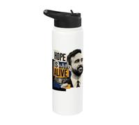 La esperanza está viva para los amantes del alcalde de Nueva York de Zohran Mamdani Stainless Steel Insulated Water Bottle