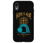 La Esperanza Está Viva Tumba Vacía Cristiano Pascua Él Resucitado Gótico Carcasa para iPhone XR