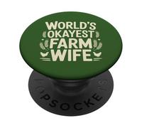 La Esposa de Granja más Buena del Mundo PopSockets PopGrip Adhesivo