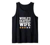 La Esposa más Buena del Mundo! Citas humorísticas de Matrimonio Camiseta sin Mangas