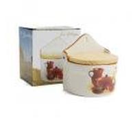 La estepa - Salero c/tapa de madera 13cm