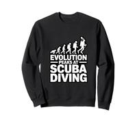 La evolución alcanza su Punto máximo en el Buceo Buceadores Divertidos Sudadera