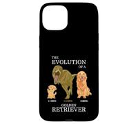 La evolución de un Golden Retriever o Evolución de los Perros Carcasa para iPhone 15 Plus