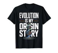 La evolución es mi Historia de Origen Diseño en Espiral de ADN Camiseta
