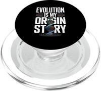 La evolución es mi Historia de Origen Diseño en Espiral de ADN PopSockets PopGrip para MagSafe