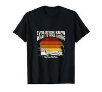 La evolución sabía lo Que Estaba Haciendo Tiny Legs Camiseta gráfica económica