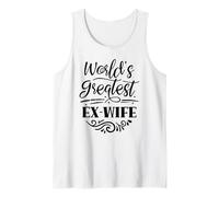 La ex Esposa más Grande del Mundo ex Esposa divorciada divorciada Divorcio Camiseta sin Mangas